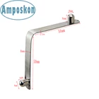 50 шт., пружинные зажимы для палатки, 8 х8 мм