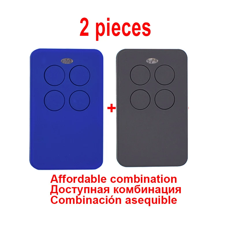 

2pcs Gate control for Garage door Remote control duplicator 433MHz 868MHz 300 315 434.42 433.92 Opener For Fixed rolling code