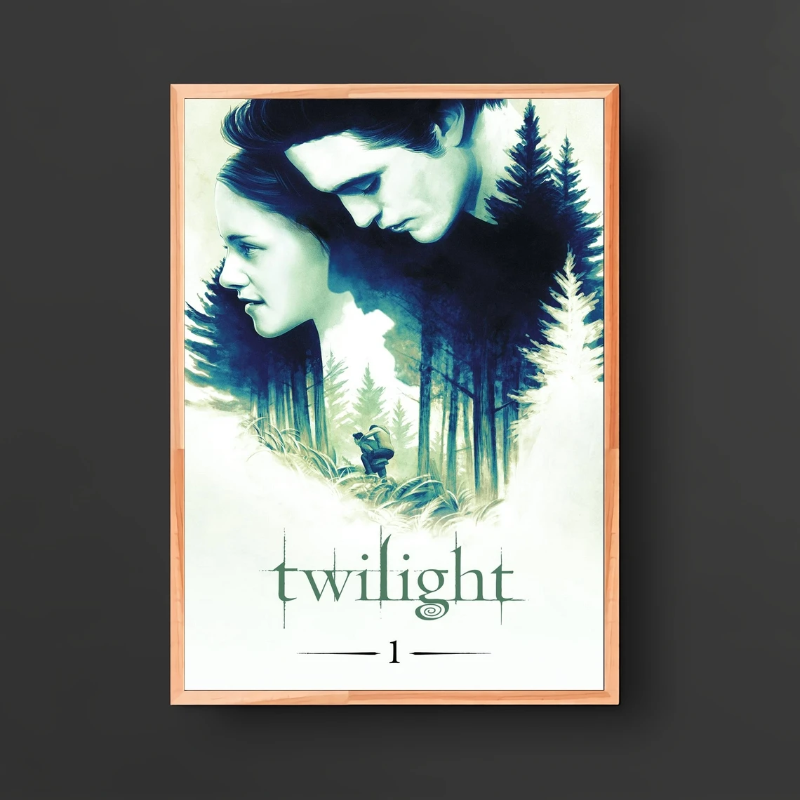 

Классический постер фильма «Сумерки Сага 1», Обложка для дома, гостиной комнаты, настенное украшение, живопись, холст, картина (без рамки)