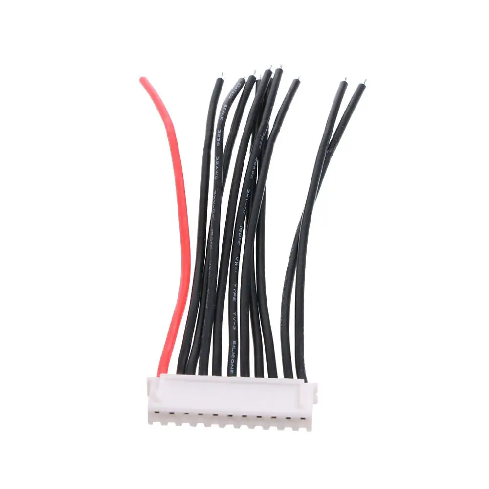 10S1P Lipo зарядный кабель баланса батареи 22 AWG силиконовый провод JST XH Разъем 10