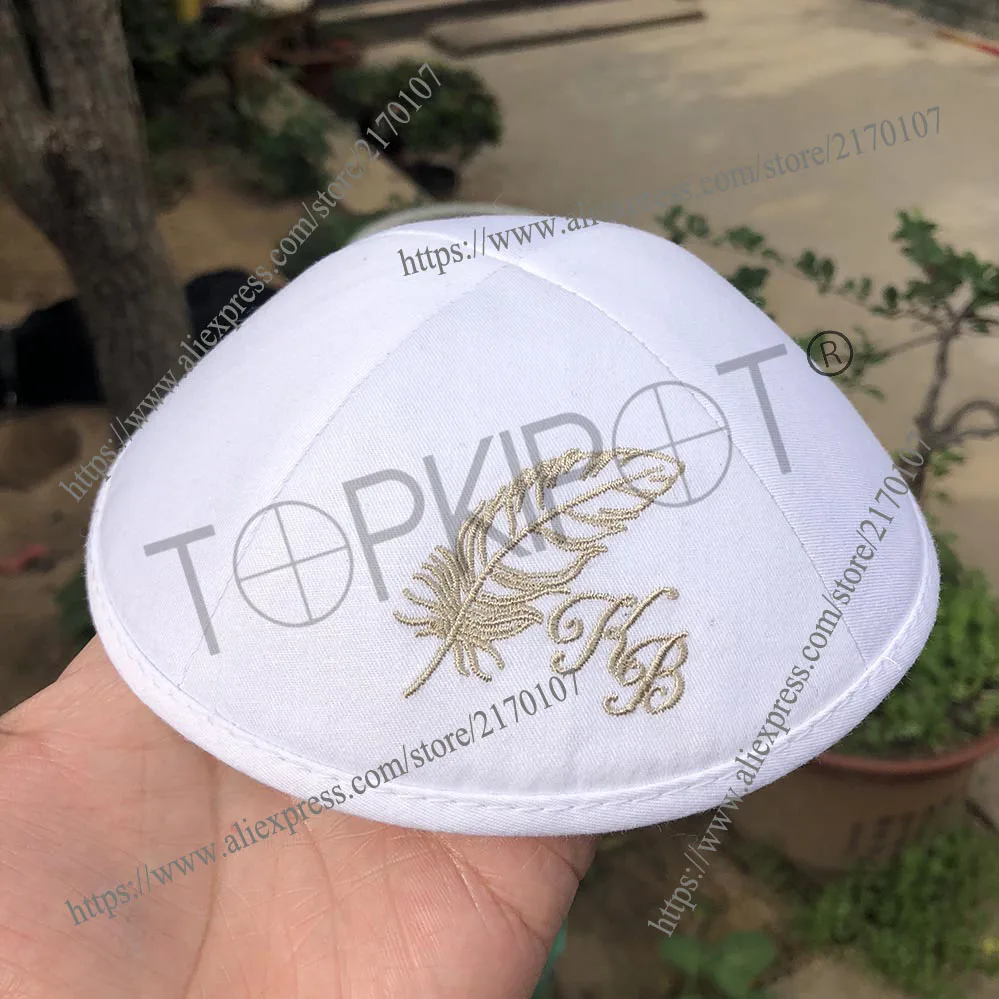 Белая хлопковая саржа KIPPAH KIPPA KIPPOT KIPOT YARMULKE YARMULKA для свадьбы|Мусульманская одежда| |