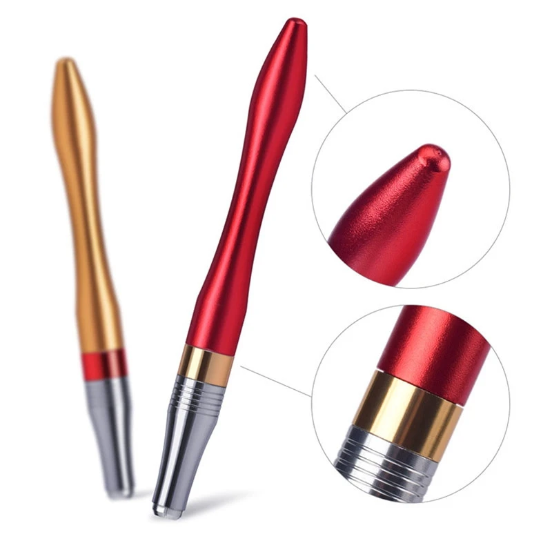

2Pcs Eyebrow Micro-Movement Pen Cosmetic Tattoo Permanent 3D Embroidery Eyebrow Pencil Makeup Tool Color Random