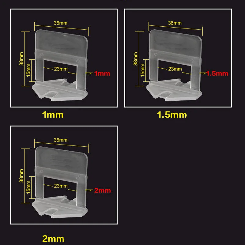 500 шт. детали для выравнивания стен и напольных покрытий|Детали инструментов| |