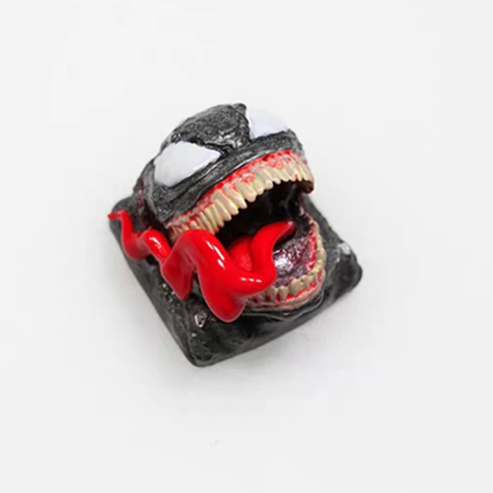 Venom смоляный ключ крышка s для вишневого переключателя Механическая игровая клавиатура фиолетовый красный желтый цвет DIY клавиша - Цвет: Type 2