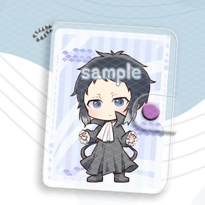 Anime Bungo Stray Dogs Dazai Osamu Nakahara Chuuya PVC Mini Loose Leaf Diary Notebook Stationery School Supplies Student Cosplay |