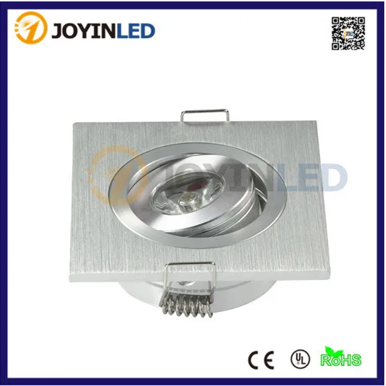

Мини светодиодный потолочный светильник JOYINLED серебристый 3Вт