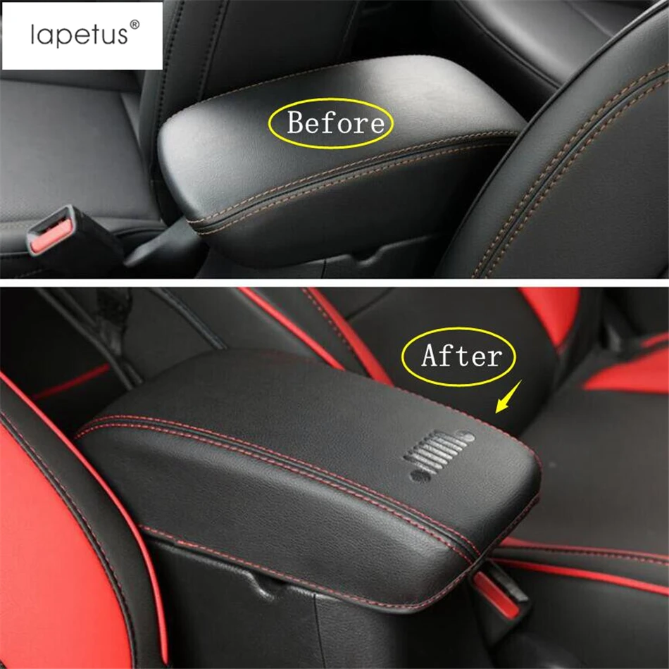 Аксессуары Lapetus подходят для Jeep Compass центральная консоль сиденье подлокотник коробка защитная накладка литьевая крышка комплект отделка
