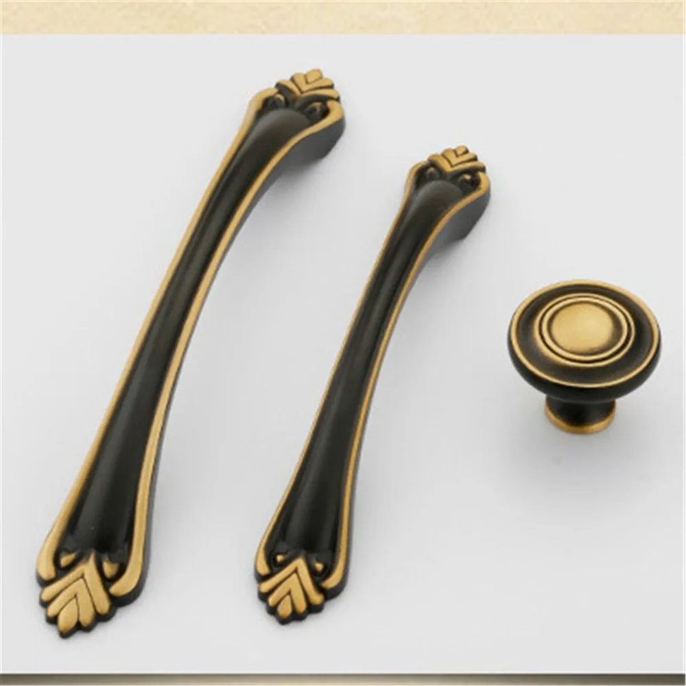 Антикварные круглые дверные ручки выдвижной ящик шкафа для кухонного мебельные