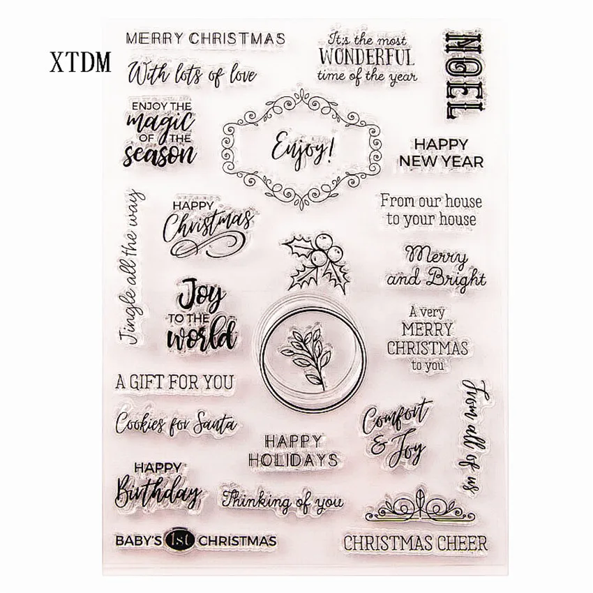 Горячая Распродажа пасхальные прозрачные штампы/Силиконовые пломбы роликовые