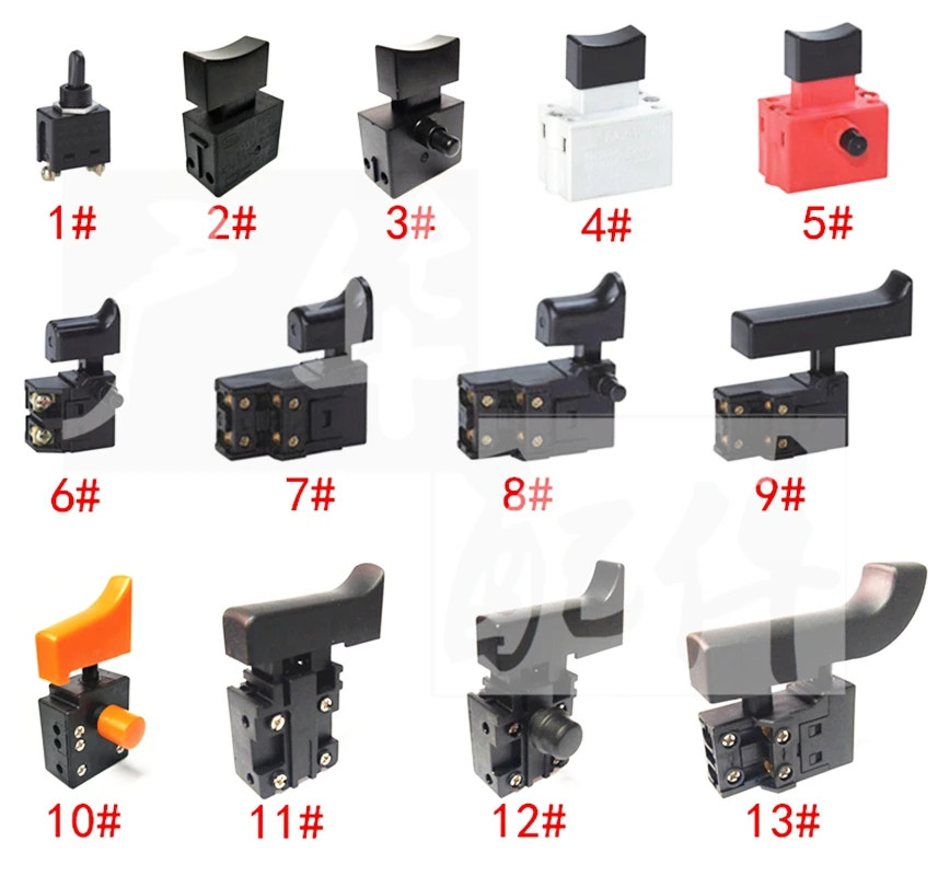 Электрический инструмент триггерный переключатель кнопка управления скоростью