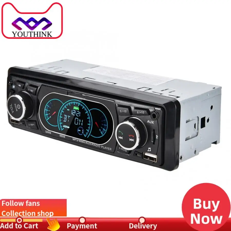 Автомобильный MP3 плеер двойной USB 10 Вт Быстрая зарядка Hands free автомобильный fm