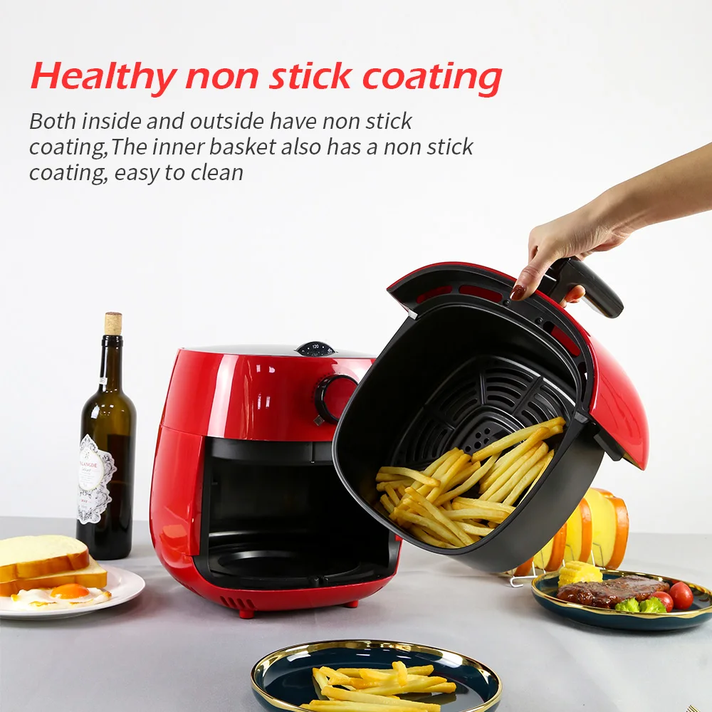 

Stainless Steel Heating Element Mechanical Healthy Cooker Multi Air Fryer