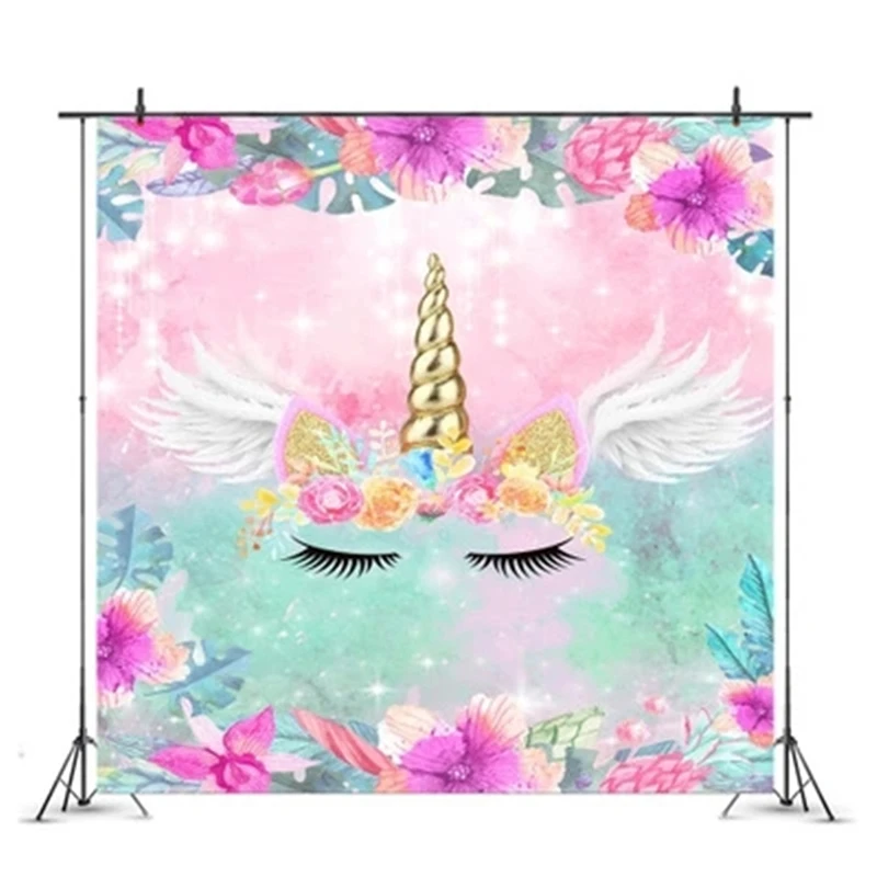 Фон для детских фотографий с изображением единорога | Дом и сад