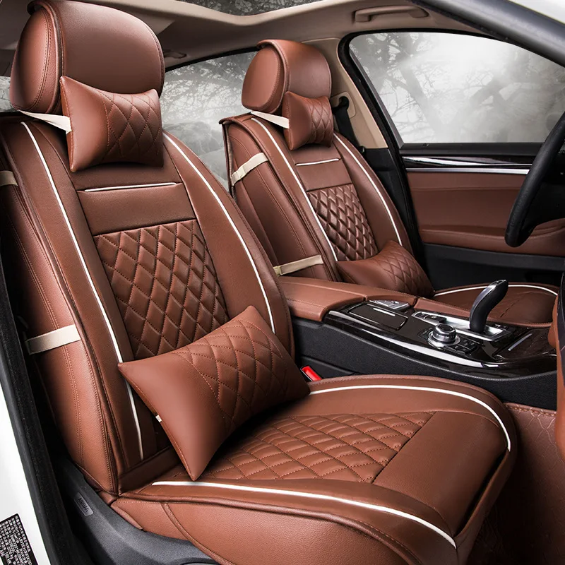 Dingdian Передний+ задний Чехол для сидения автомобиля для Toyota RAV4 CHR Avensis Camry 4runner Reiz Land Cruiser AVALON Королла автомобильные аксессуары