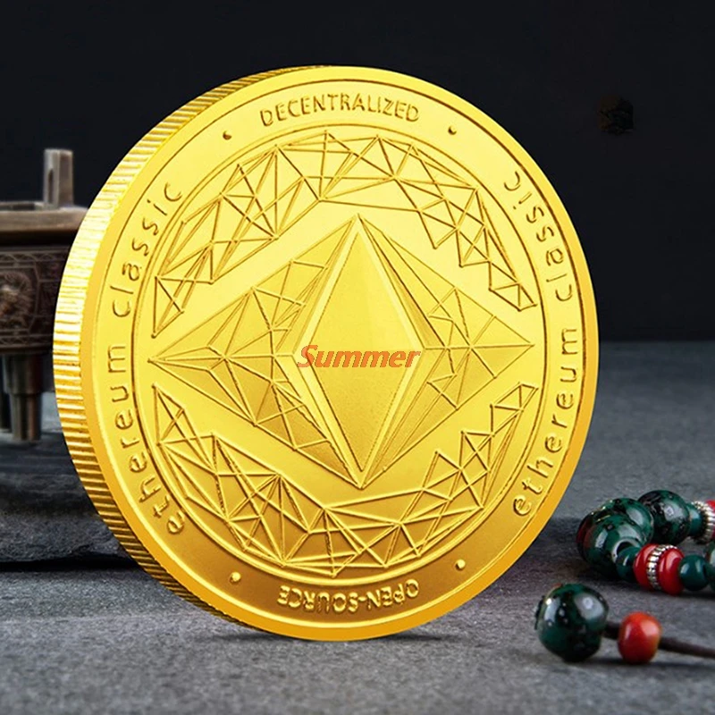 Юбилейная монета эфириум коллекция юбилейных монет виртуальный эфир Биткоин