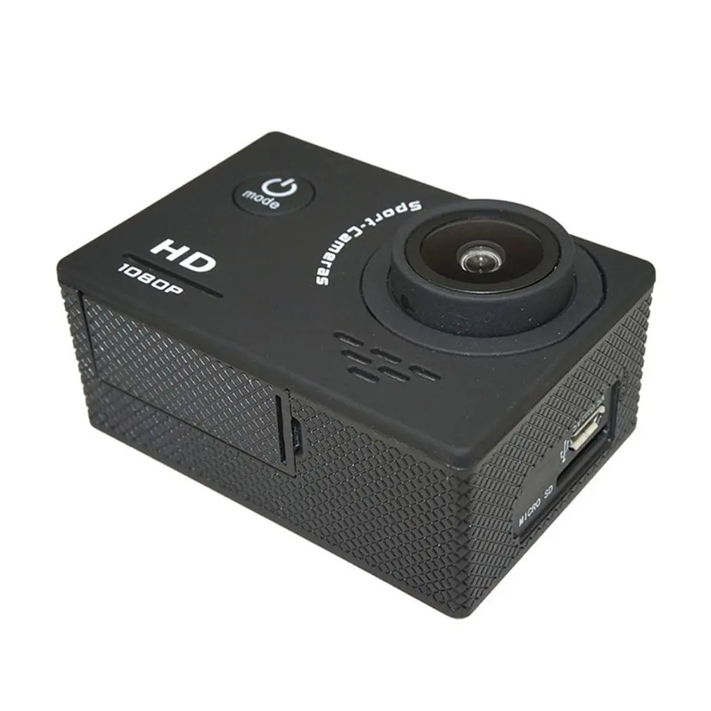 Экшн-камера пластиковая 30 м водонепроницаемая Спортивная мини Dv 1080P видеокамера