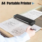 Портативный мини-принтер формата А4, 210 мм, USB, Bluetooth