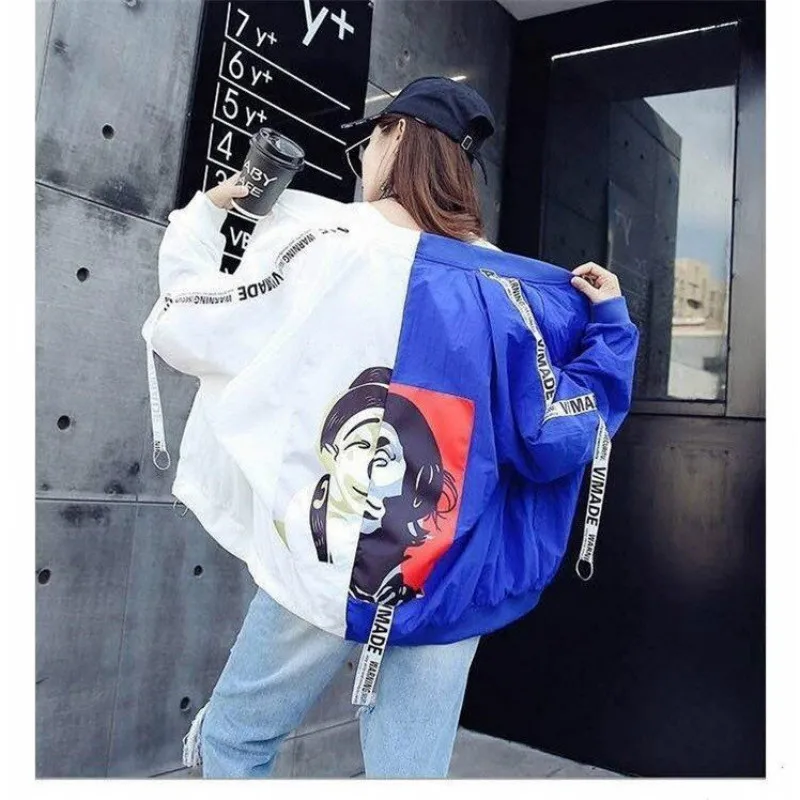 Женские куртки новинка 2020 Женская Базовая куртка Модная тонкая ветровка для