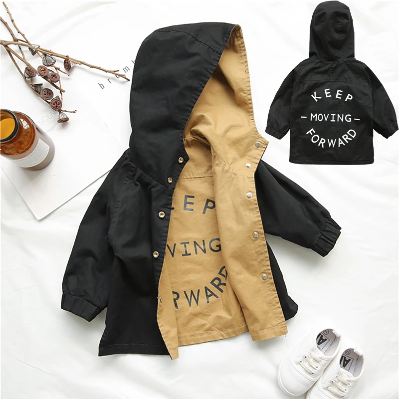 Новинка теплая одежда детская куртка двухстороннее пальто для мальчиков