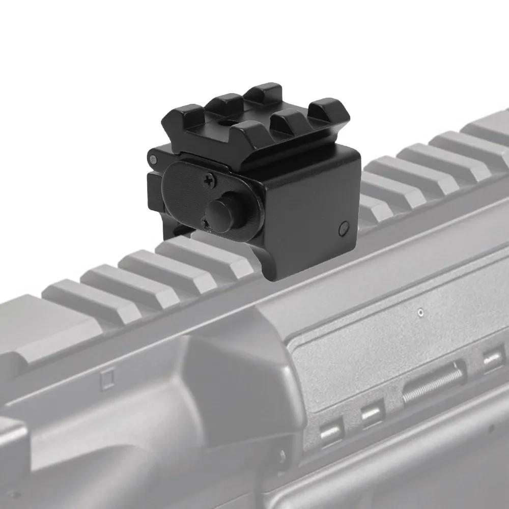 

Tactical Red Dot Laser Sight with 20mm Picatinny Rail Mount Mini Adjustable Compact Air Gun Rifle Hunting Accessory