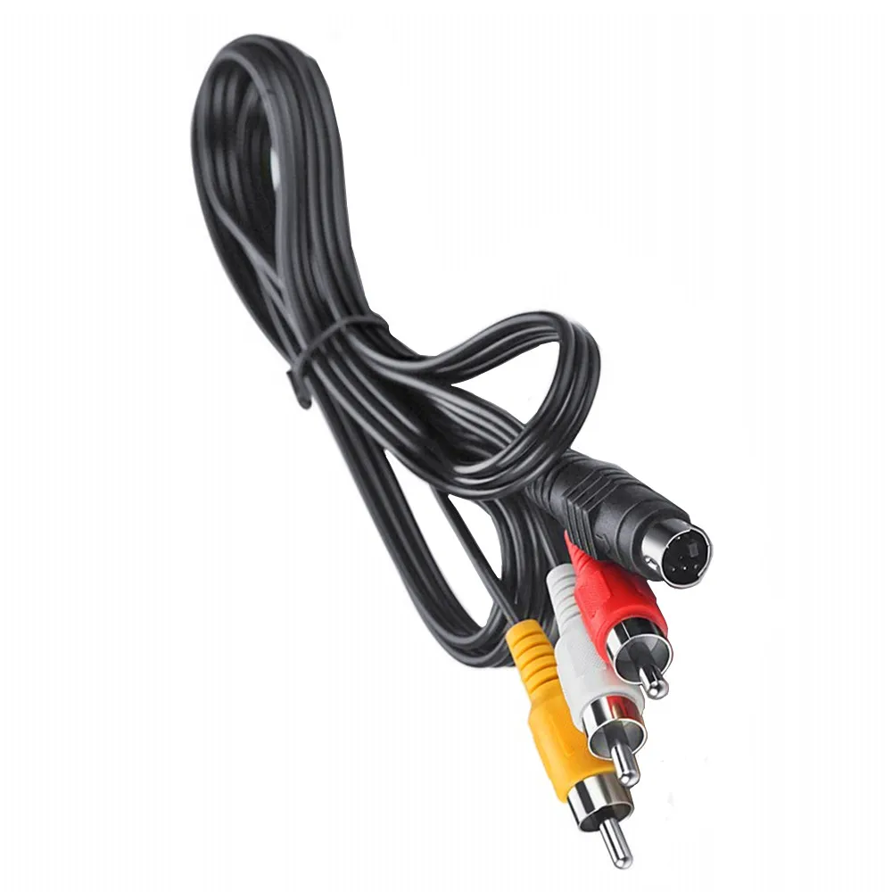 Прежде чем S-Video 4-контактный разъем для 3-RCA мужской цветная (RGB) композитный видео