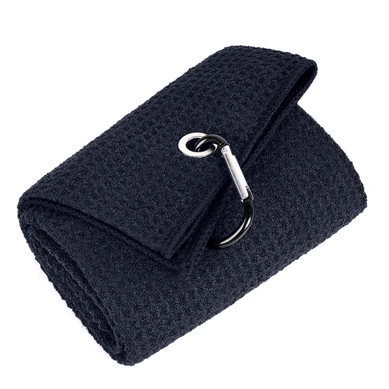 

Полотенце для гольфа из микрофибры с карабином, 12 × 20 дюймов