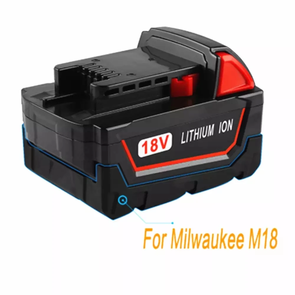 

New Bonacell 9800mAh 18V Power Tool Battery for Milwaukee M18 48-11-1815 48-11-1850 2604-22 2604-20 2708-22 2607-22 48-11-1828