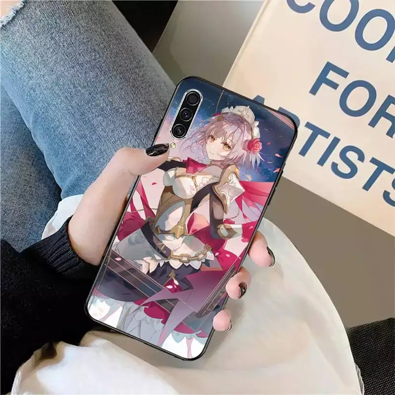 

Popular game genshin impact Phone Case For Samsung galaxy S 9 10 20 A 10 21 30 31 40 50 51 71 s note 20 j 4 2018 plus
