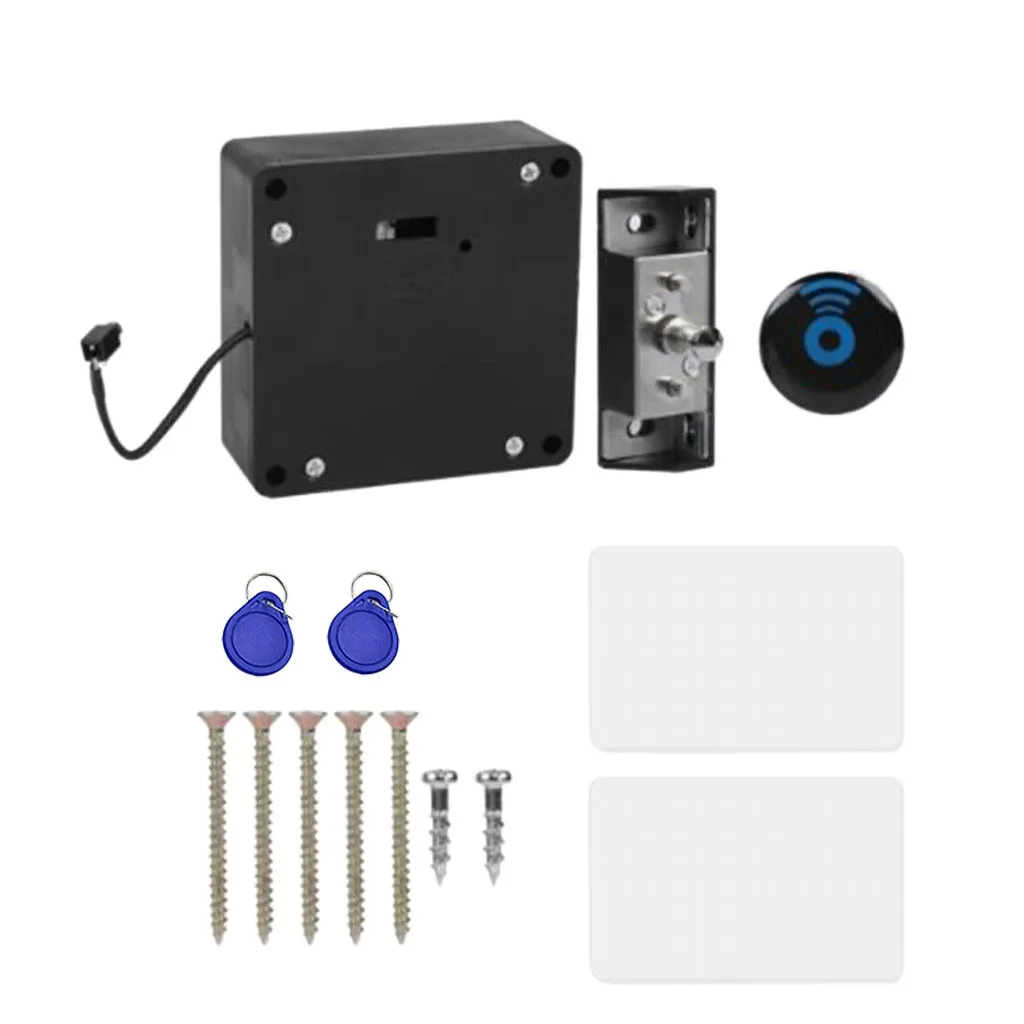 Умный электронный скрытый замок для шкафа RFID без отверстий легко