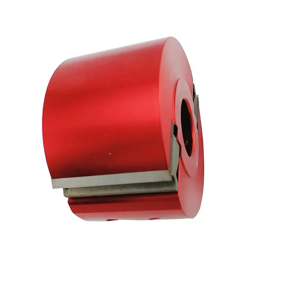 安い LIVTER Back Corrugated Spiral Cutter Head Spairl Planing Cutter Head Helical Cutter For Spindle Machine 4-side 4T