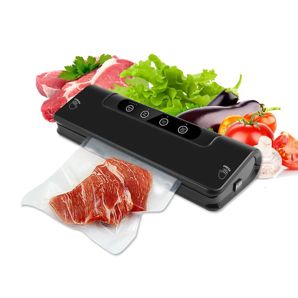 Кухонный вакуумный упаковщик пищевых продуктов автоматическая ручная машина