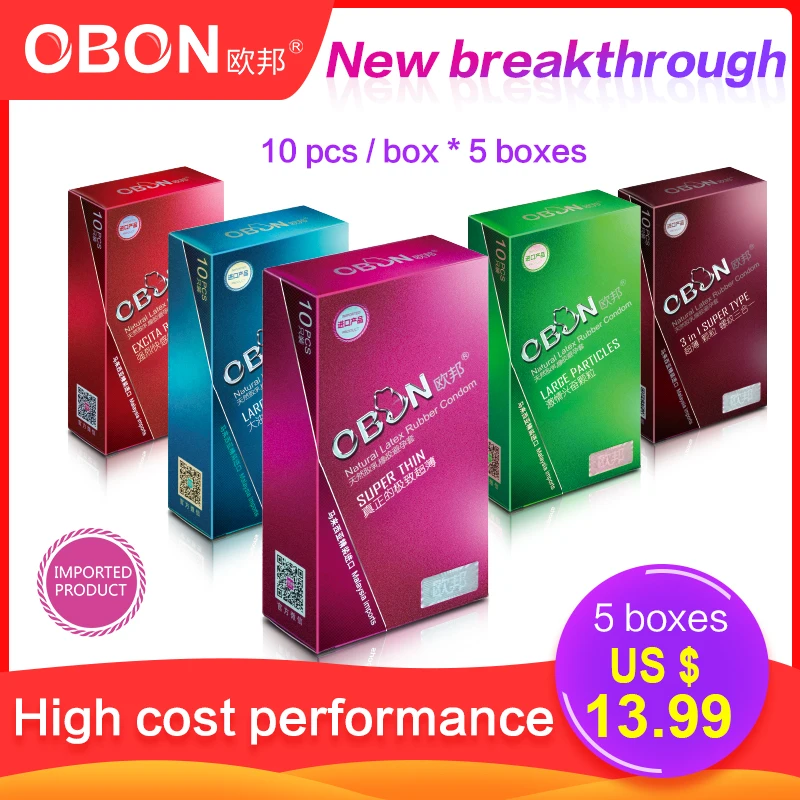 OBON презерватив ультратонкий интимные изделия натуральный Латекс Резина частные