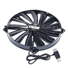 Охлаждающий вентилятор A20020-07CA-2JN-F1 df2002005вручную, 5 в постоянного тока, 0,30 А, 20 см, 200*200*20 мм, USB