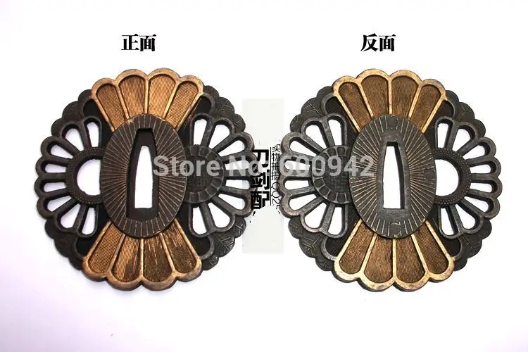 Аксессуары для циркулярной установки Tsuba самурайской катаны меча ушу сабля