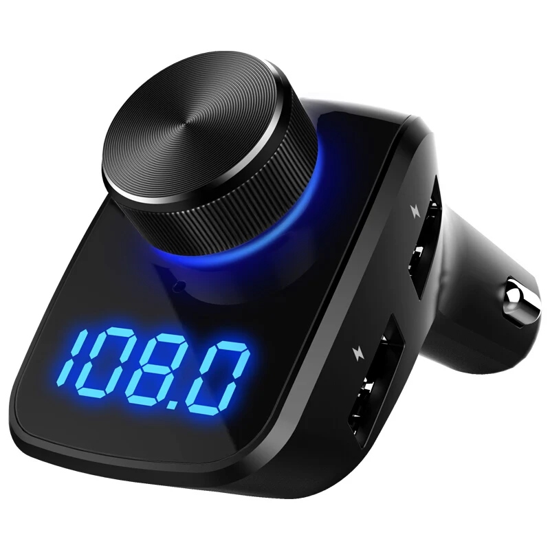 Автомобильный mp3 плеер FM передатчик Bluetooth Mp3 громкая связь AUX Выход поддержка U