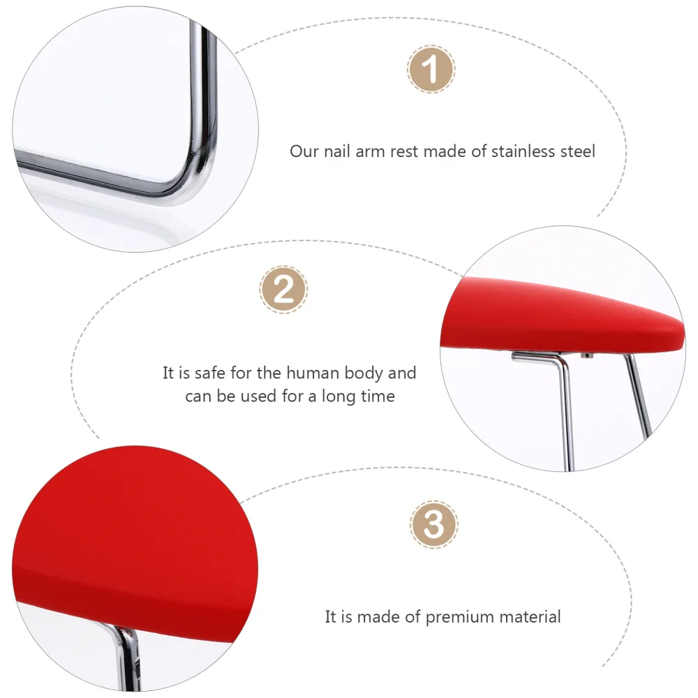 

1Pc Waterproof Nail Arm Rest Pillow Manicure Nail Art Salon Wrist Cushion Pillow