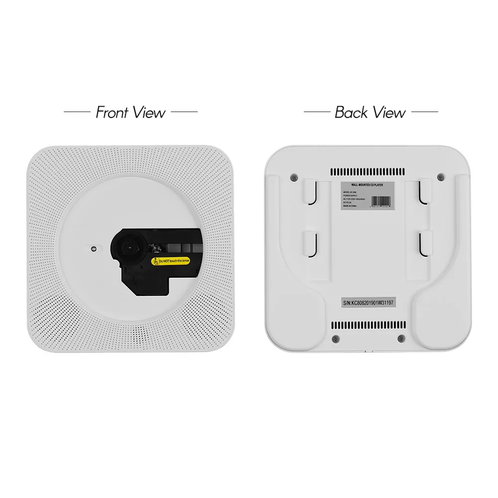 Настенный CD плееры с светодиодный Дисплей Портативный музыка аудио магнитофон