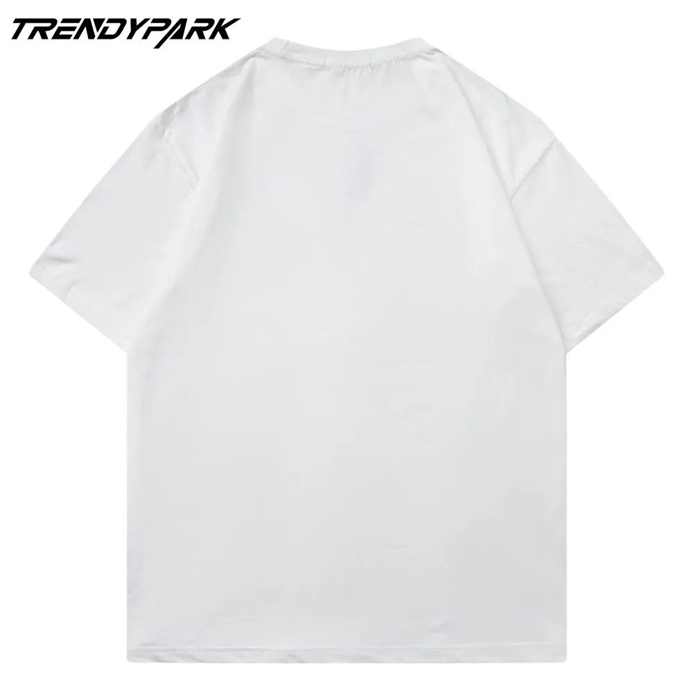 

Men's T-shirt 2021 New Summer Short Sleeve Printed Tee Hip Hop Oversized Cotton Casual Harajuku Streetwear Top Tshirts Clothing