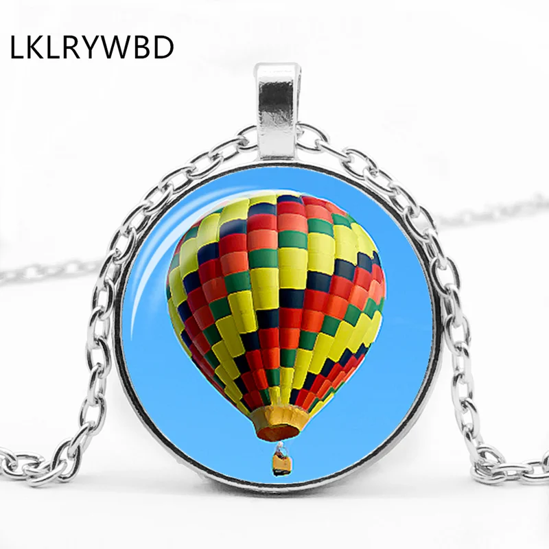 Модное популярное разноцветное ожерелье с воздушным шаром выпуклая круглая