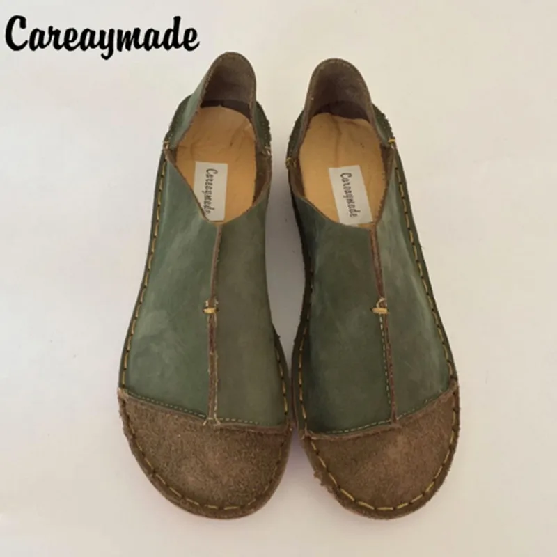 Ботинки Careaymade из натуральной кожи ботинки ручной работы в стиле ретро mori girl