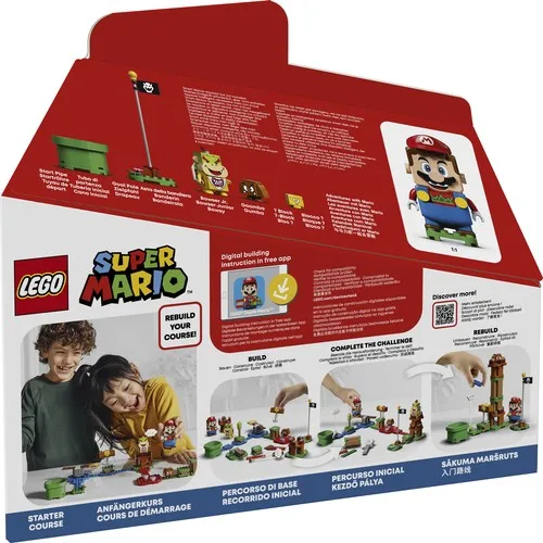 Original LEGO Super Mario Adventures with Starter Course 71360 Enhance Kids x231 Pieces Toy Gift for | Игрушки и хобби