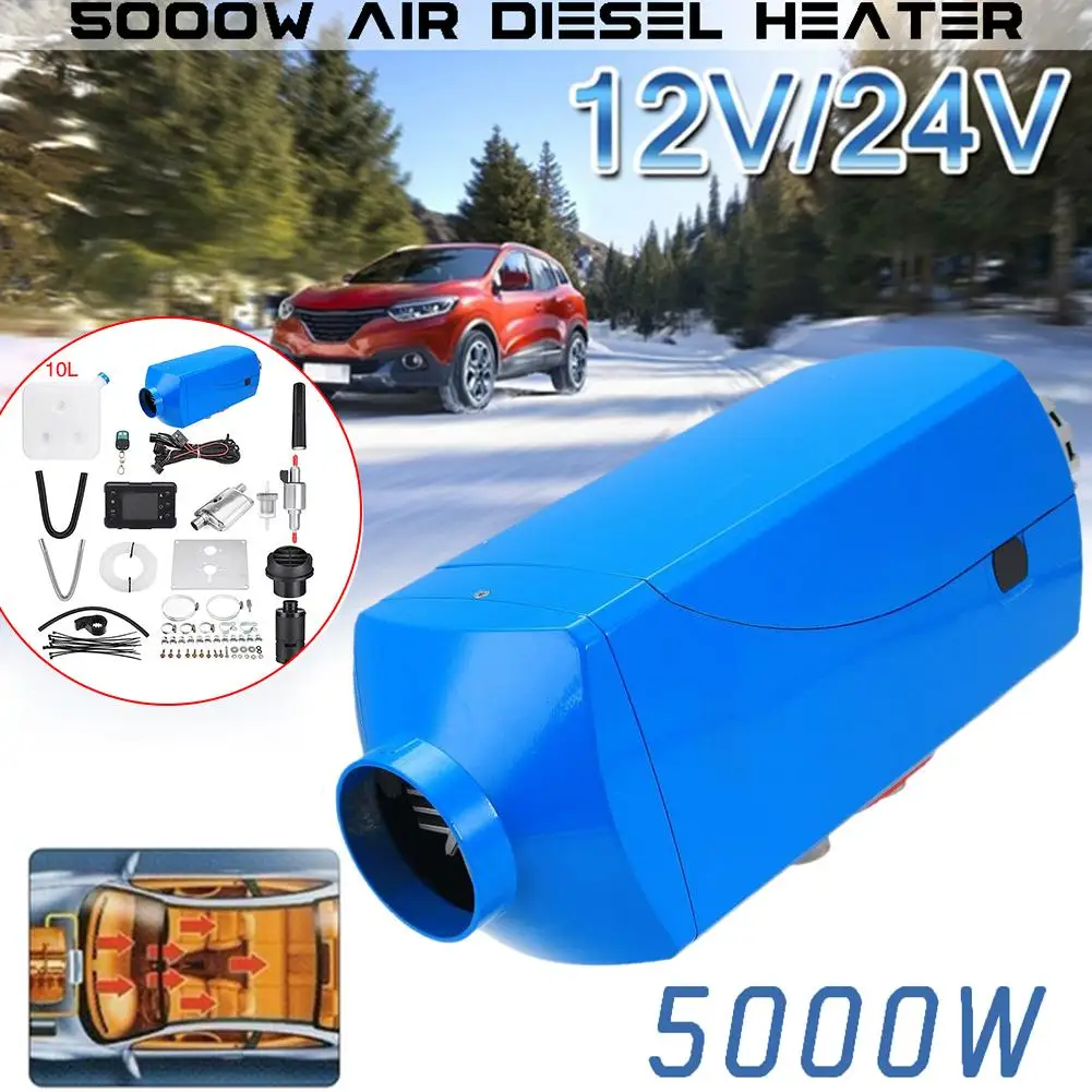 Автомобильный обогреватель 5 квт 12 в/24 в воздушный дизельный парковочный с