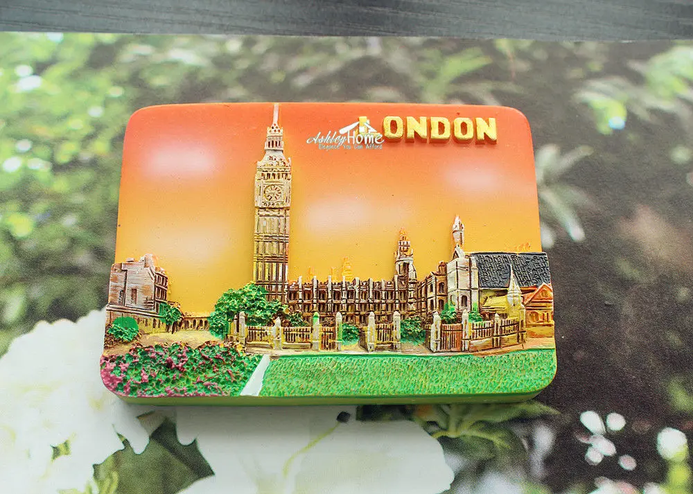 

Лондонский Биг Бен Великобритания Туризм Путешествия Сувенир 3D Смола фотография подарки идея