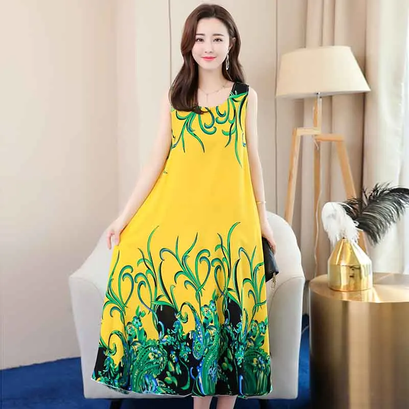 color 3 Новинка размера плюс, женское летнее платье, vestidos стильная женская одежда, свободная Женская одежда, повседневные летние платья для вечеринок - Цвет: color 3