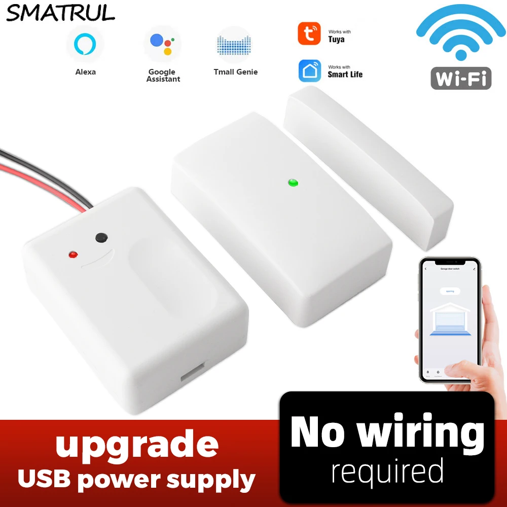 SMATRUL Tuya Smart Беспроводной переключатель Wi Fi контроллер двери гаража
