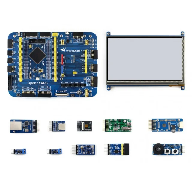 Плата разработки Waveshare Open746I C STM32 для STM32F746IGT6 MCU включая 7 дюймовый сенсорный ЖК