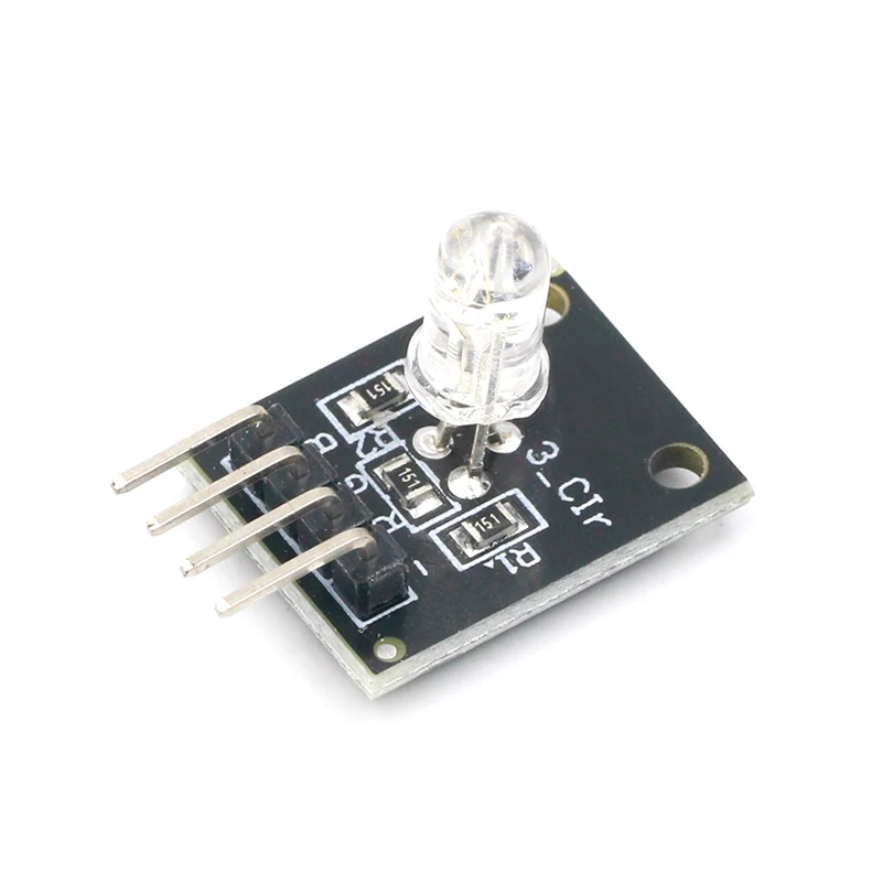 Умная электроника FZ0455 4pin кейс KY 016 три Цвет s 3 цвета RGB LED Сенсор модуль для Arduino DIY