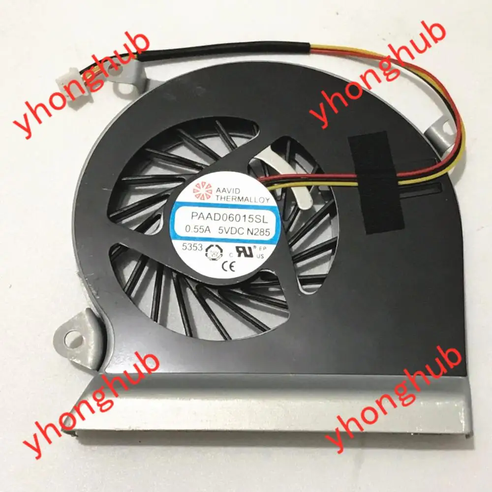AAVID GE70 AAD06015SL N285 DC 5V 0.55A 3-проводной вентилятор для ноутбука ЦП | Компьютеры и офис