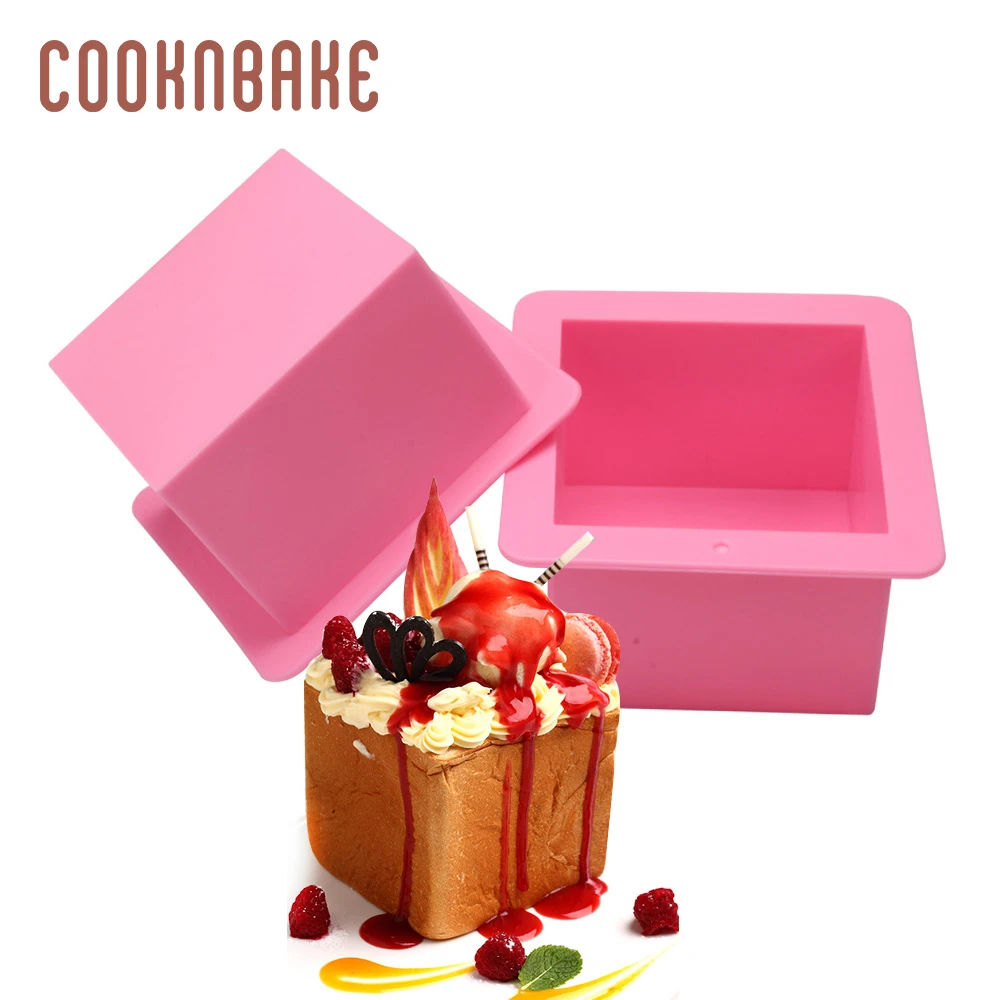 Форма COOKNBAKE для мыла ручной работы силиконовая форма тостов 500 мл выпечки хлеба