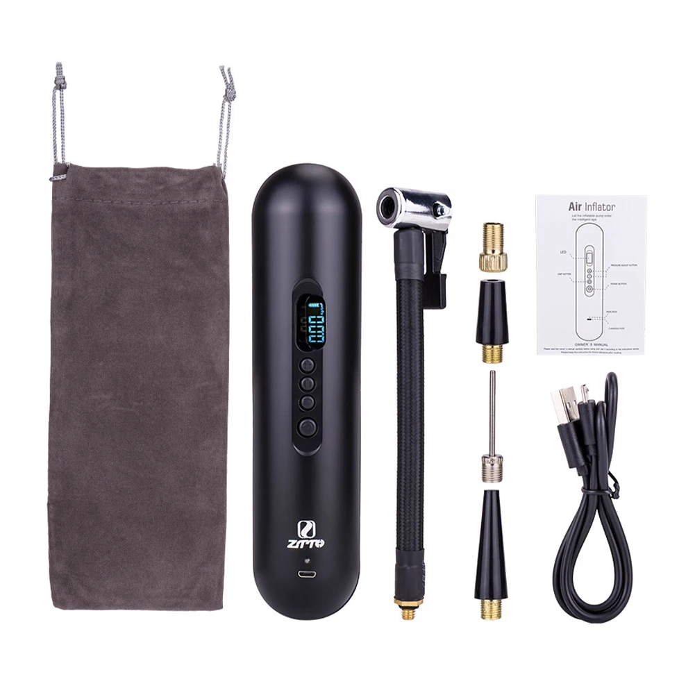 Barato Inflador De Neumáticos De Coche, Compresor De Aire Inalámbrico, Bomba De Bicicleta Portátil Con Batería Recargable, Para Bicicletas Y Automóviles